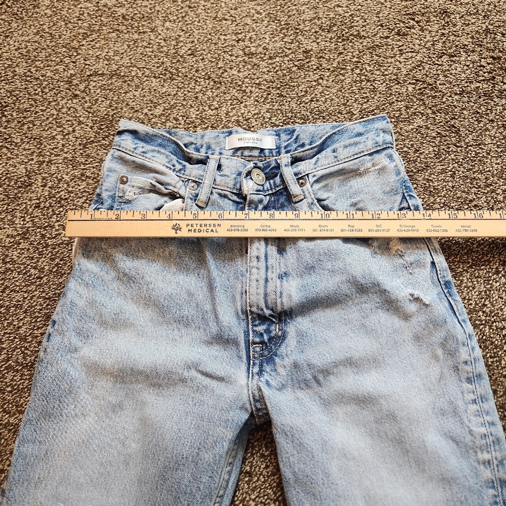 Moussy Vintage Womens Jeans Size 24 - Picture 8 of 10
